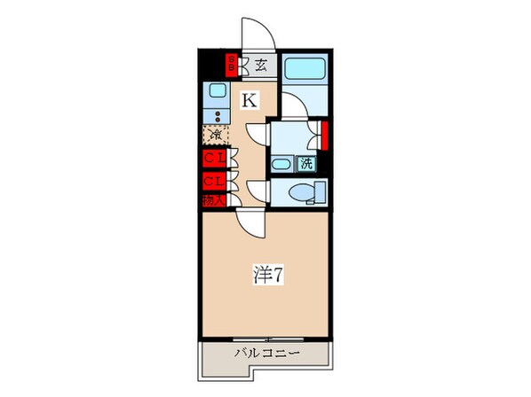 ルーブル板橋泉町弐番館の物件間取画像